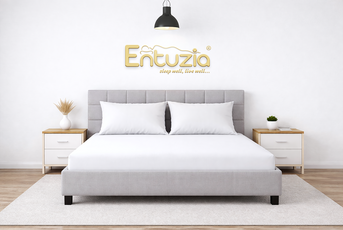 Prostěradla Deluxe Entuzia - b&iacute;l&aacute;