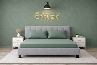 Prostěradla Deluxe Entuzia - peppermint